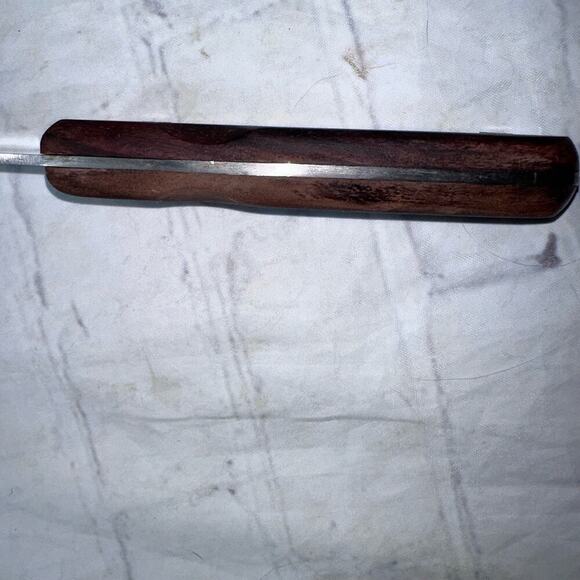 Vintage Jet-Cut Lifetime Cutlery D-400 2 Pronged Stainless Carving Serving Fork - Picture 4 of 6